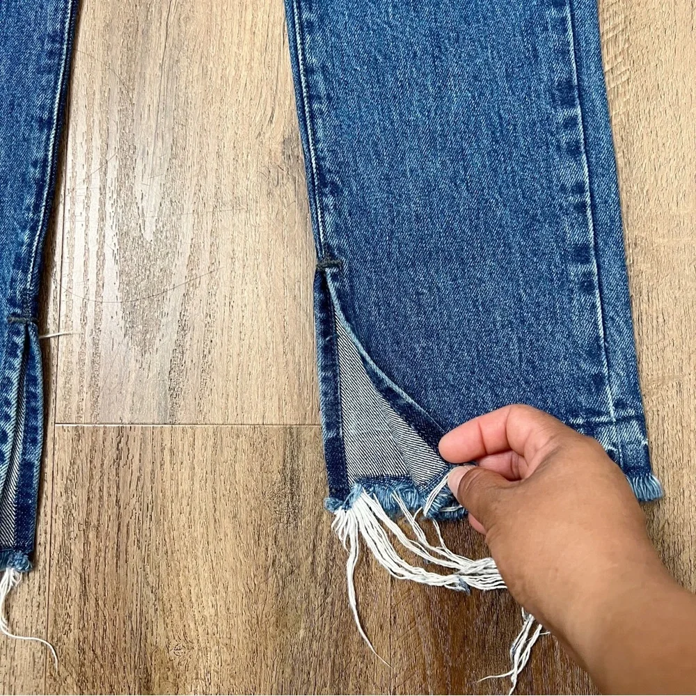 Show Me Your Mumu Brooklyn High Waist Jeans‎ Sapphire Wash Denim